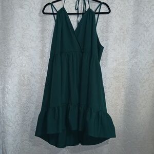 3x Shein hunter green dress